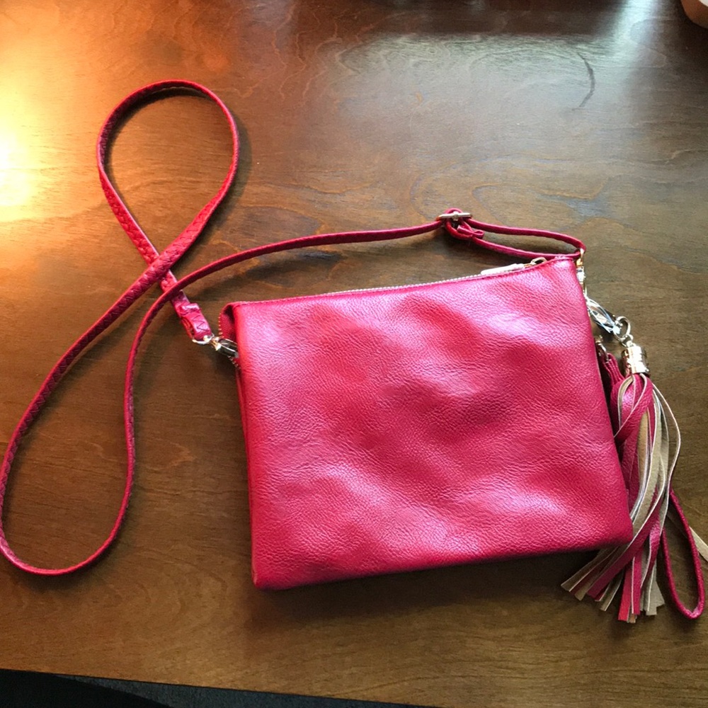 cross body purse with fringe